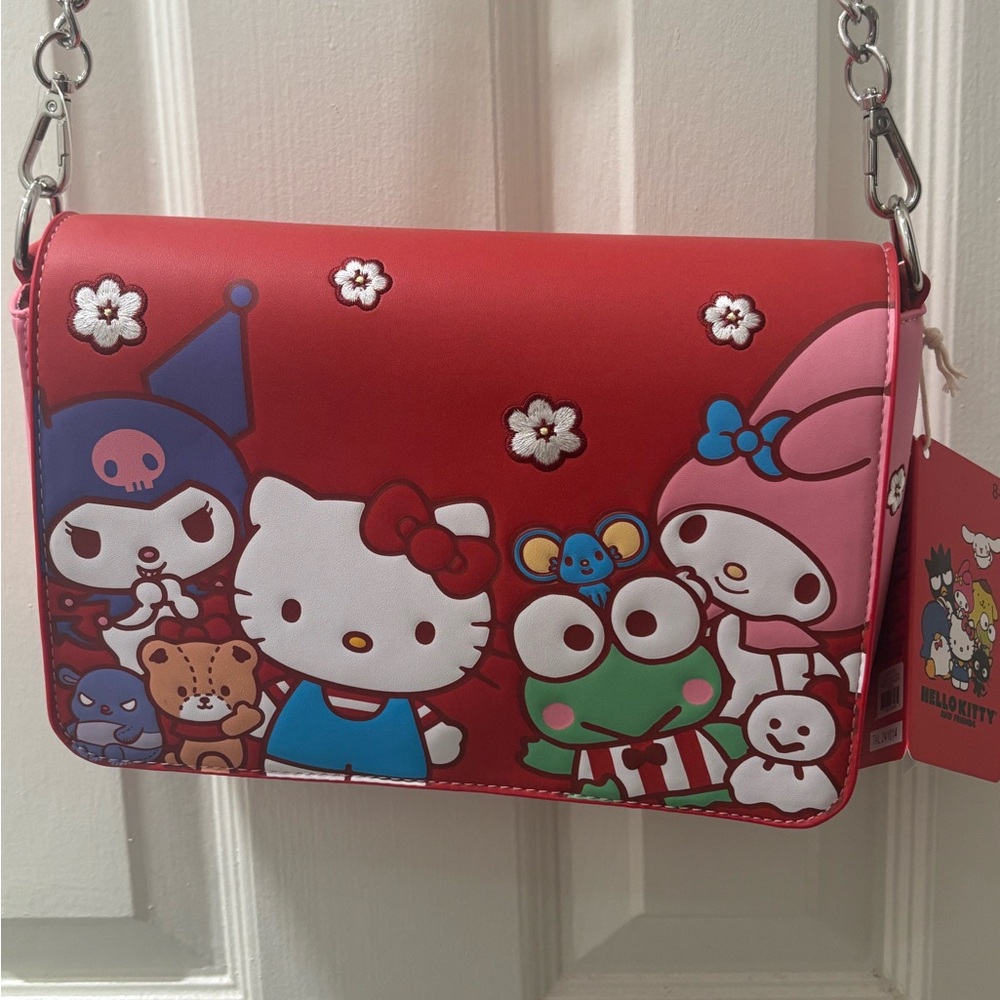 Loungefly Hello Kitty and Friends Sanrio Crossbody Purse Handbag
